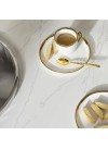 Eternal Calacatta Gold - Finition Quartz Silestone Polie