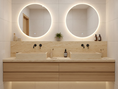 SALLE DE BAIN ET VASQUE